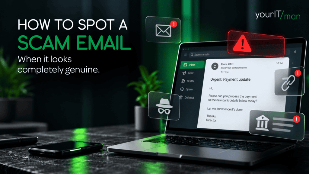 How to spot a scam email